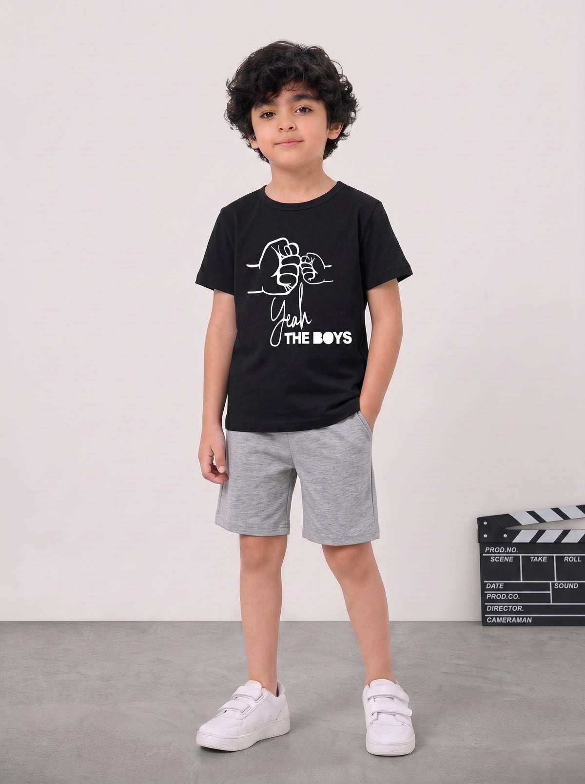 Boys "Yeah The Boys" – Black &amp; Grey Outfit