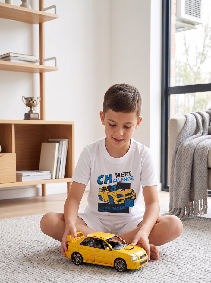 Challenge Keep Going T-Shirt & Shorts Set
