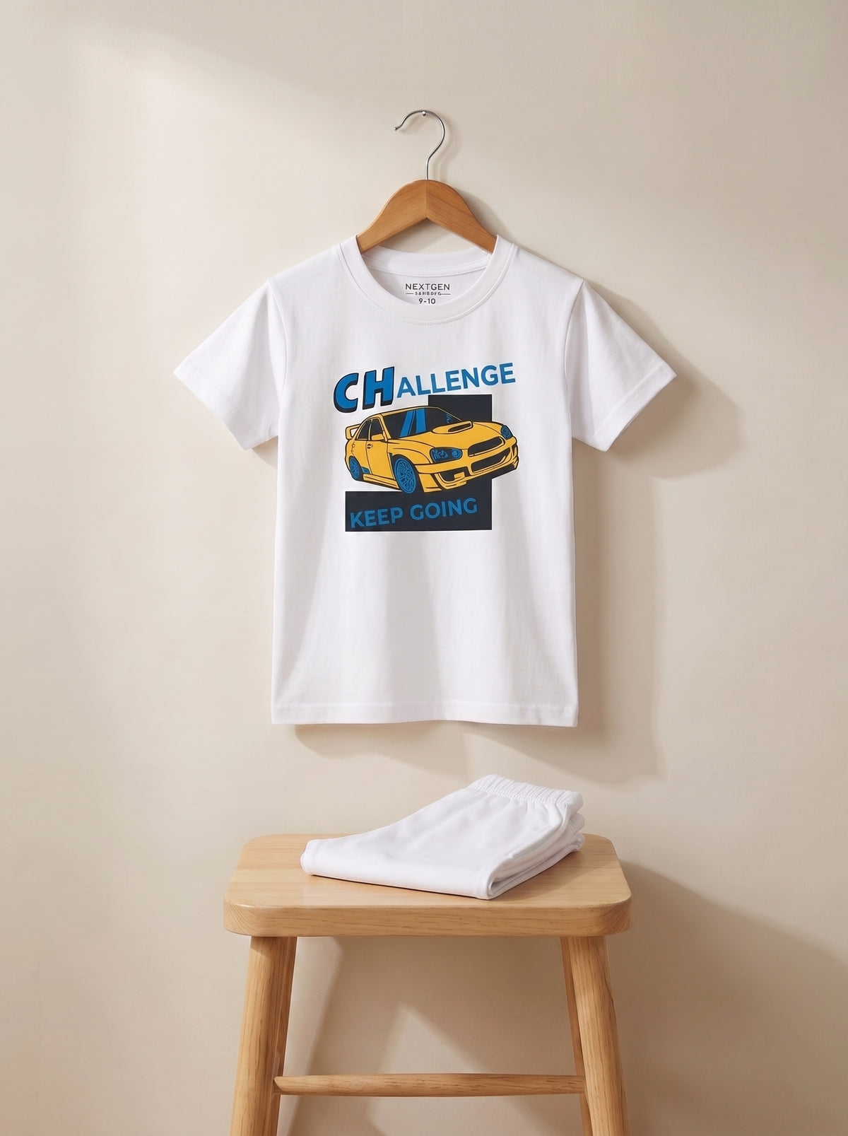 Challenge Keep Going T-Shirt & Shorts Set